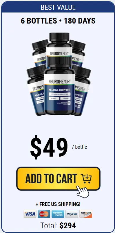 NeuroMemory 180 day supply